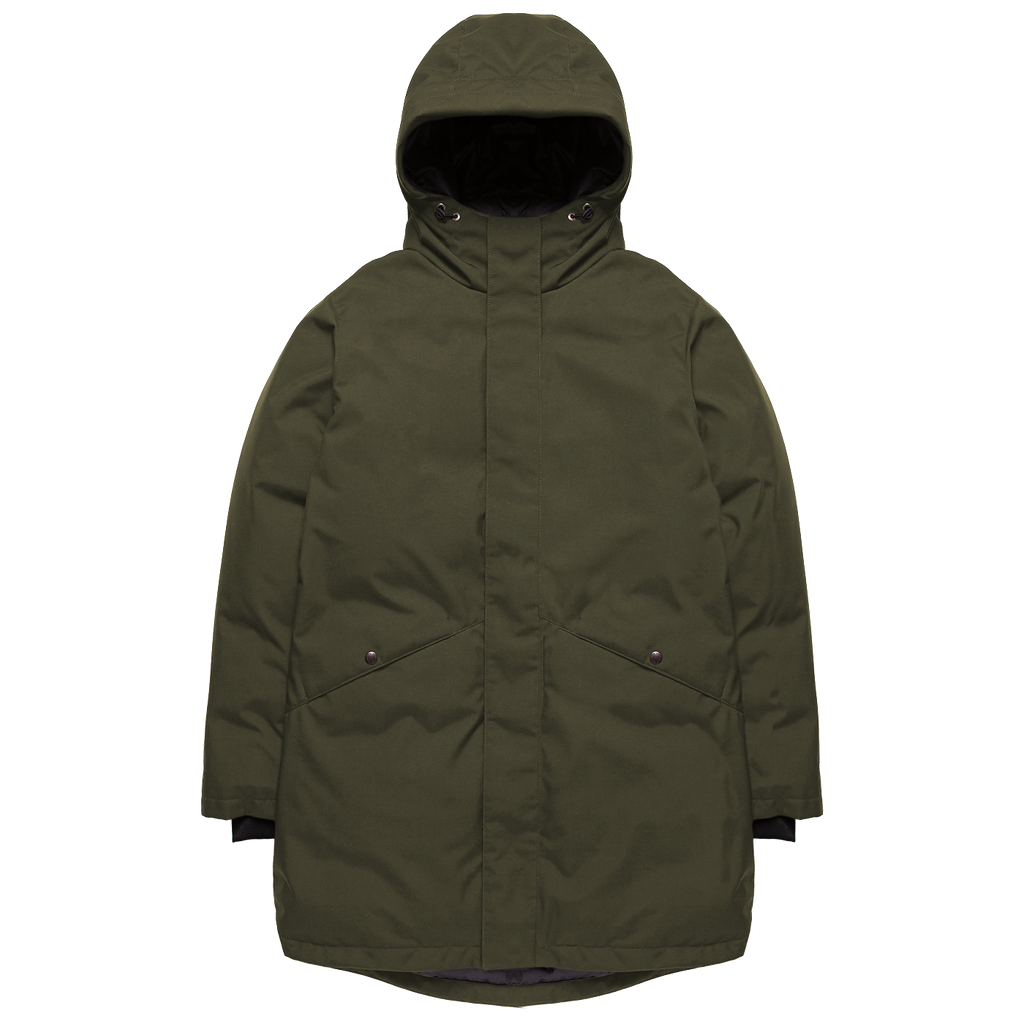 Clark Fishtail Down -30° Jacket - Military Green