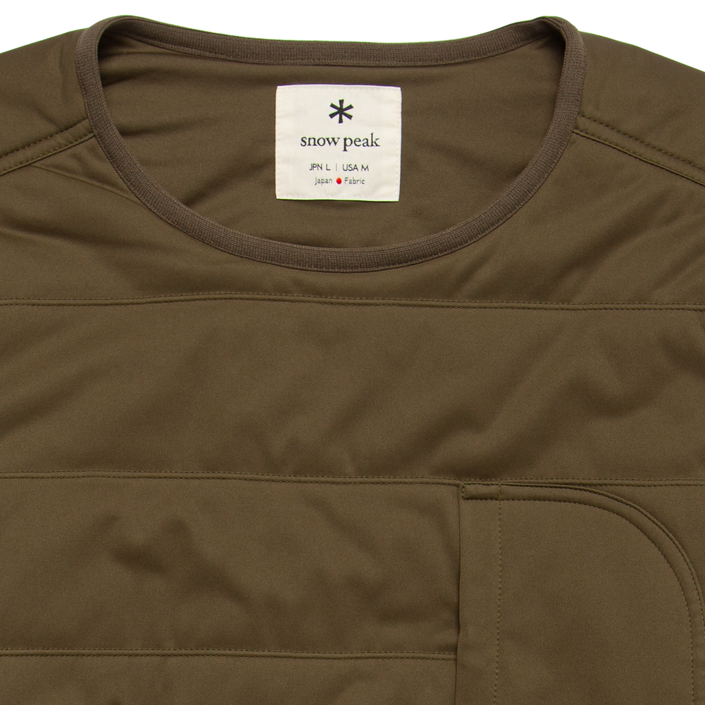 Flexible Insulated Pullover - Olive Polartec Alpha