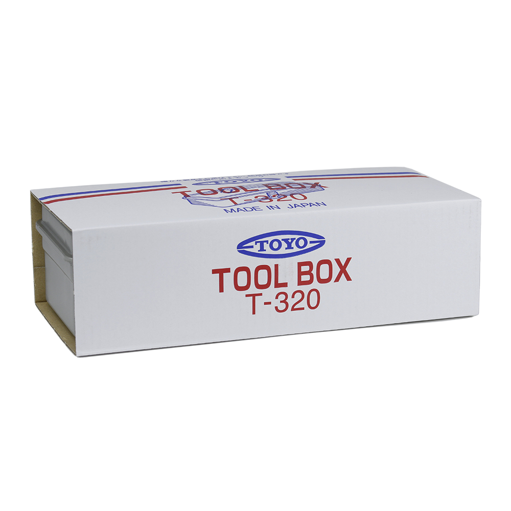 T-320 Flat Top Tool Box - Silver