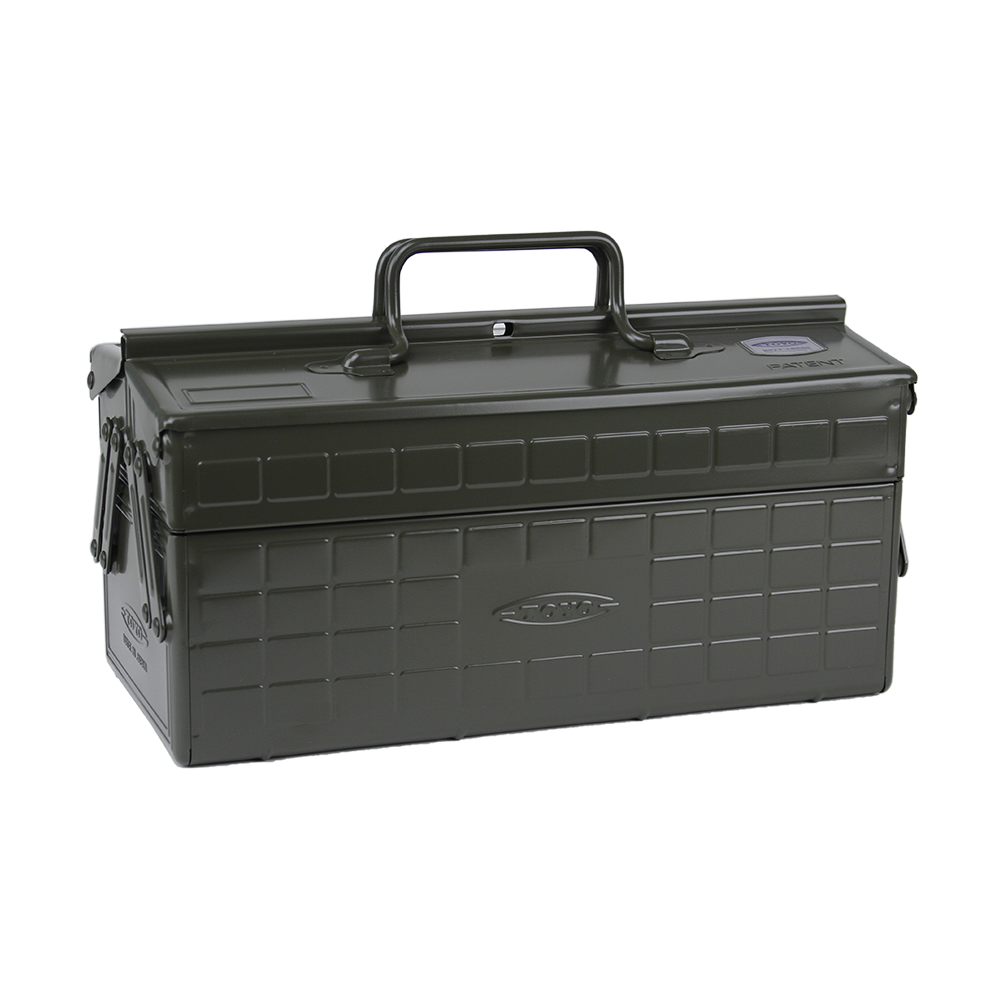 Two Stage Tool Box ST-350 - Military Green