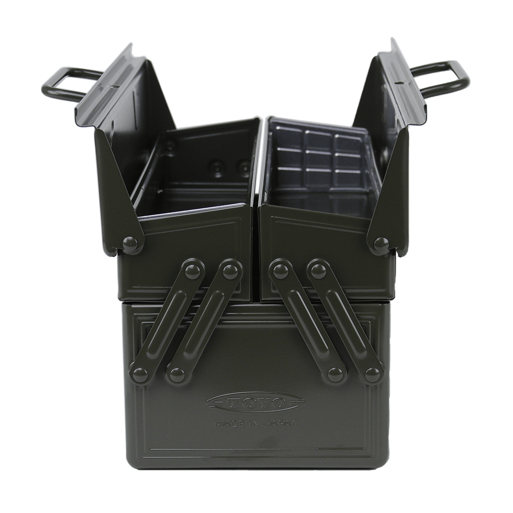 Two Stage Tool Box ST-350 - Military Green