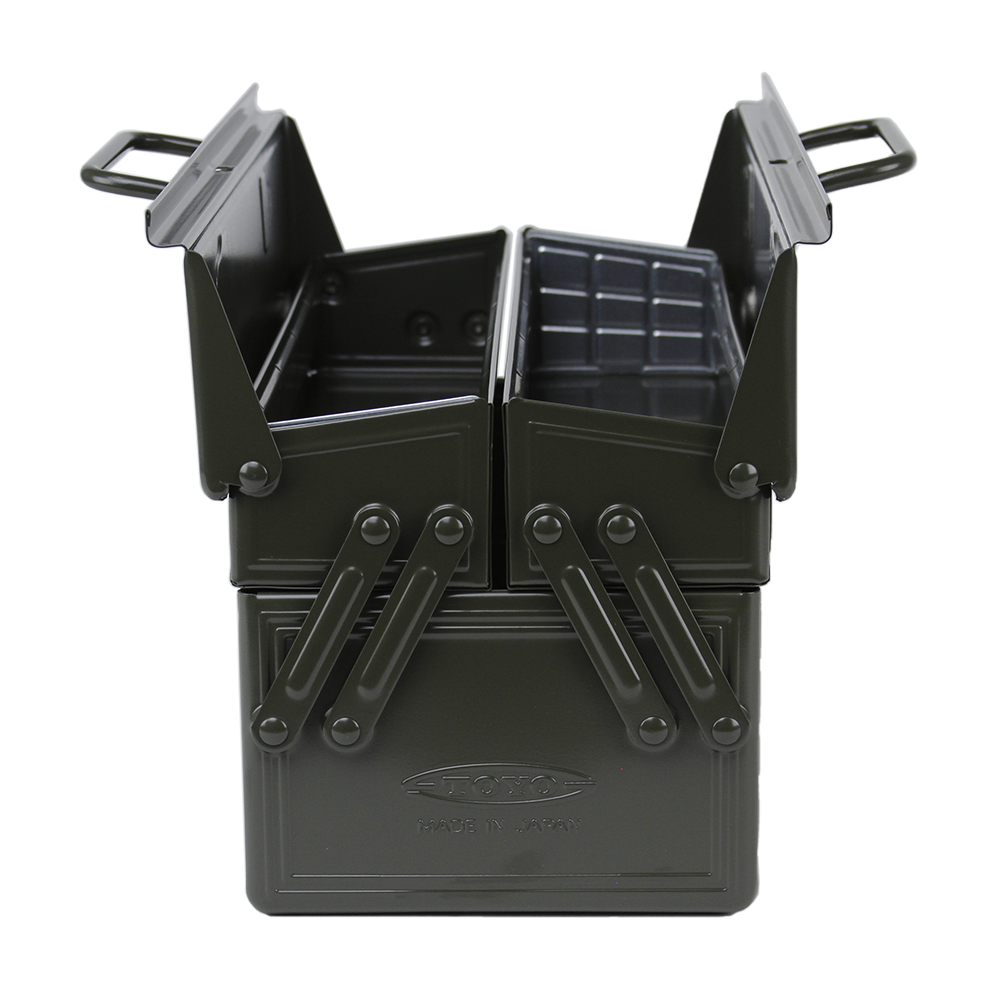 Two Stage Tool Box ST-350 - Military Green