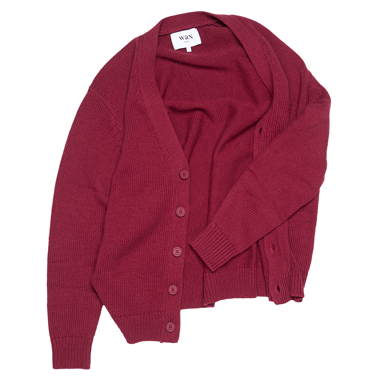 Munro Cardigan - Burgundy